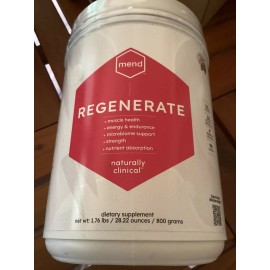 Mend Regenerate Dietary Supplement. 1.76lb. New Sealed