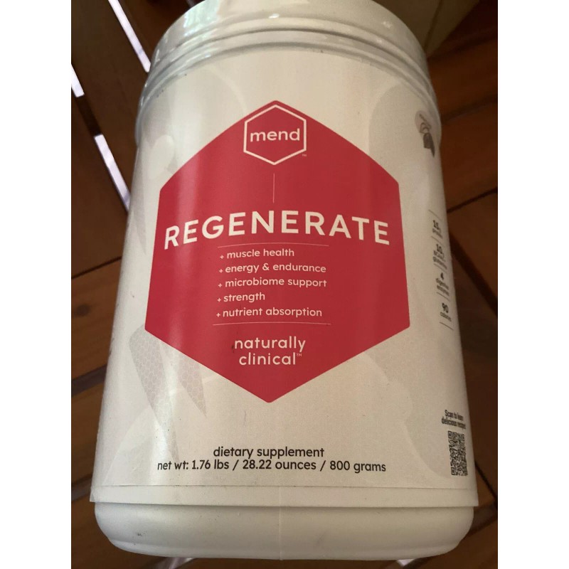 Mend Regenerate Dietary Supplement. 1.76lb. New Sealed