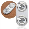 AutoLöc Power Accessories Oval Billet Aluminum 12V Momentary Push Button