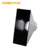 POWERTEC 70151 Dust Hood Rectangular Shape, Funneled 4-Inch Fitting By