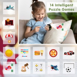 INIUPO Kids Smart Watch, Kids Smartwatch SOS Call with Games Music Player Camera HD Touch Screen Calculator Recorder Alarm Clock Two Way Call Phone Watch for Kids (Black)