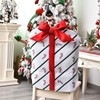 Orgrimmar 3PCS Christmas Chair Back Cover Bowknot Gift Package Design