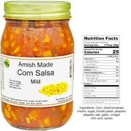 Amish Salsa Mild Corn - 2-16 Oz Jars