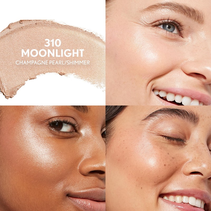 CoverGirl Trublend Skin Enhancer Highlighter Balm Stick, 310 Moonlight, Vegan