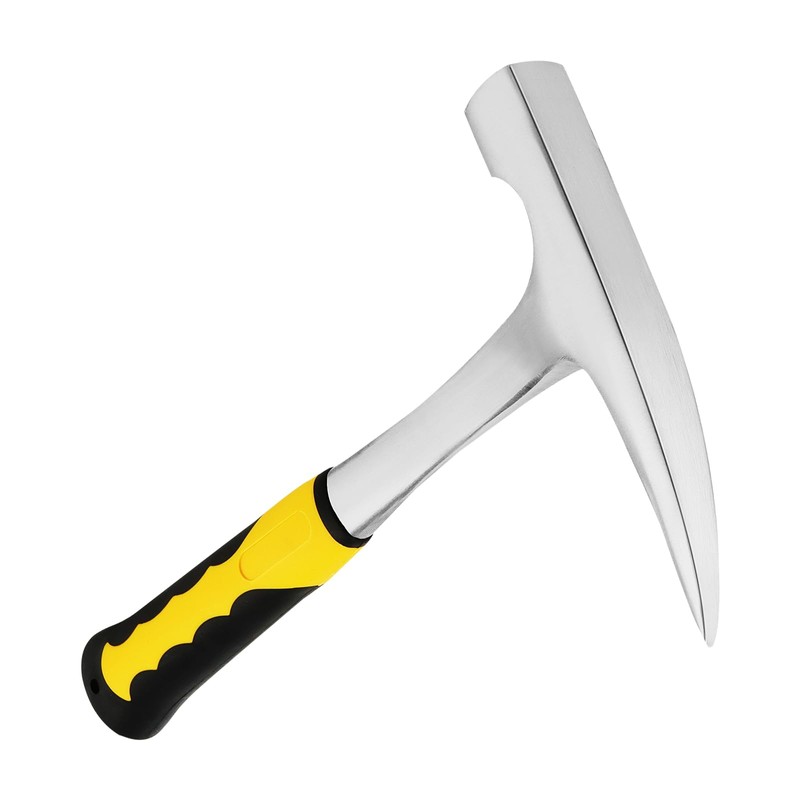 JOIKIT 29oz Rock Pick Hammer, 12 Inch Forged Masonry Hammer