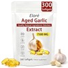Elare Aged Garlic Extract - Odorless, Organic Garlic Extract Capsules