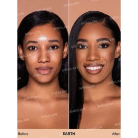 Sheglam Complexion Pro Base Líquida Larga Duración Earth .