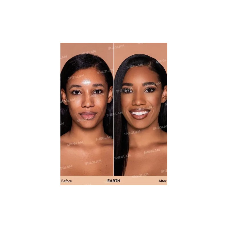 Sheglam Complexion Pro Base Líquida Larga Duración Earth .