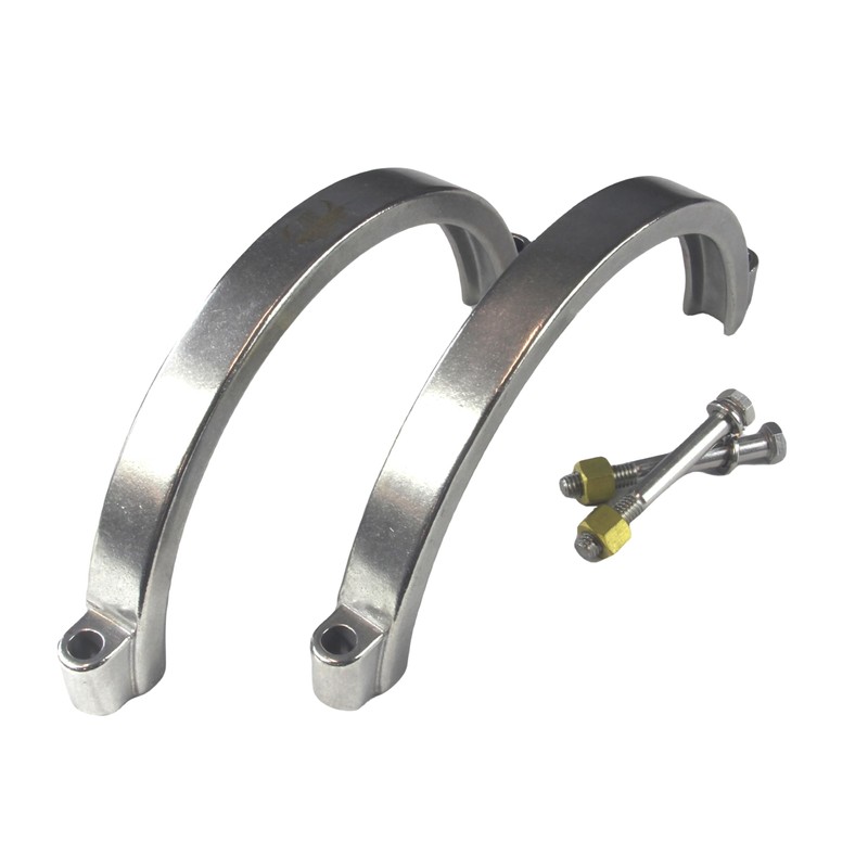 HFS(R) 8" High Pressure Tri Clamp Clover Sanitary Clamp for