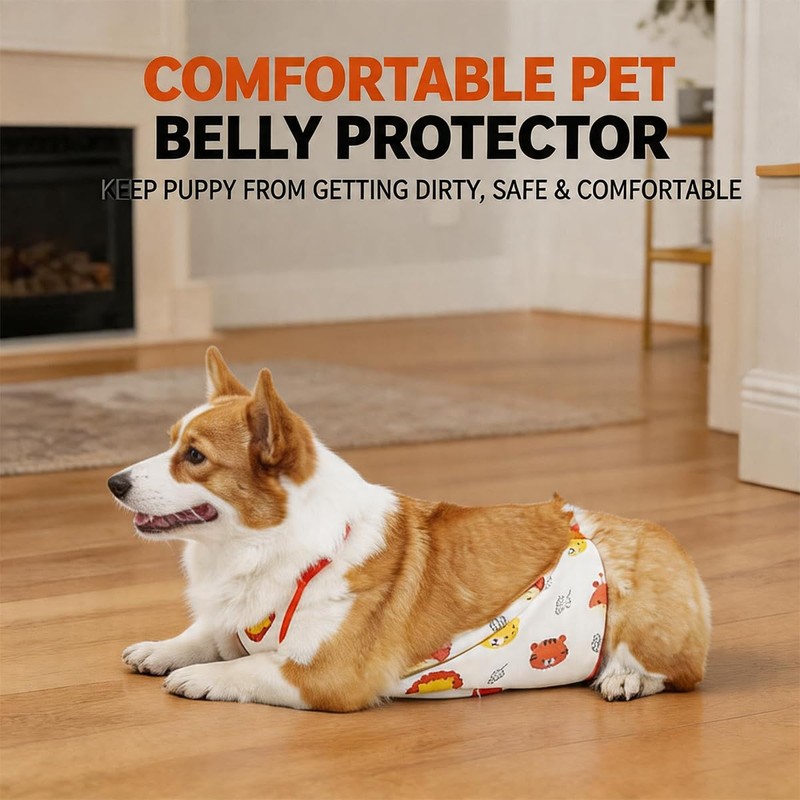 FORGEMATE Waterproof Dog Raincoat & Protective Vest | Corgi Dachshund