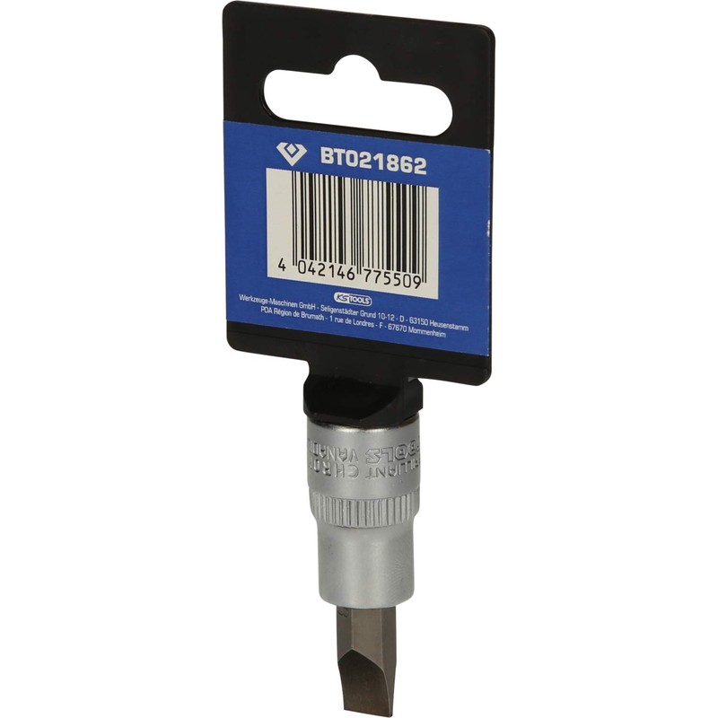 BRILLIANT TOOLS BT021862 3/8 Inch Slotted Bit Socket 2 x