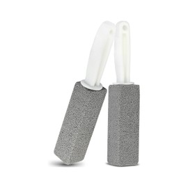 Triko Set de 2 Piedra Pómez, Accesorios Para Baño, Cepillo Para Baño Con Mango Para Limpiar el Inodoro, Piedra Pómez para Manchas de Agua Dura, Limpieza para Baño Accesorio para Baño