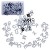 Doolland 124-Piece Fridge Magnetic Letters Gift Set Alphabet Magnets with