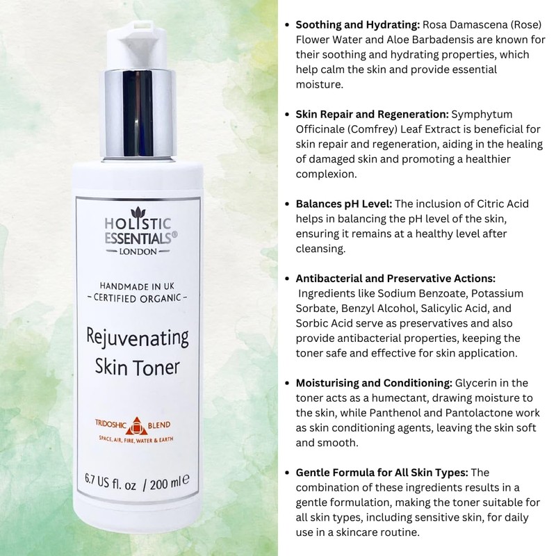 Aurveda Pura Holistic Essentials Re Juvenating Skin Toner Re Balance