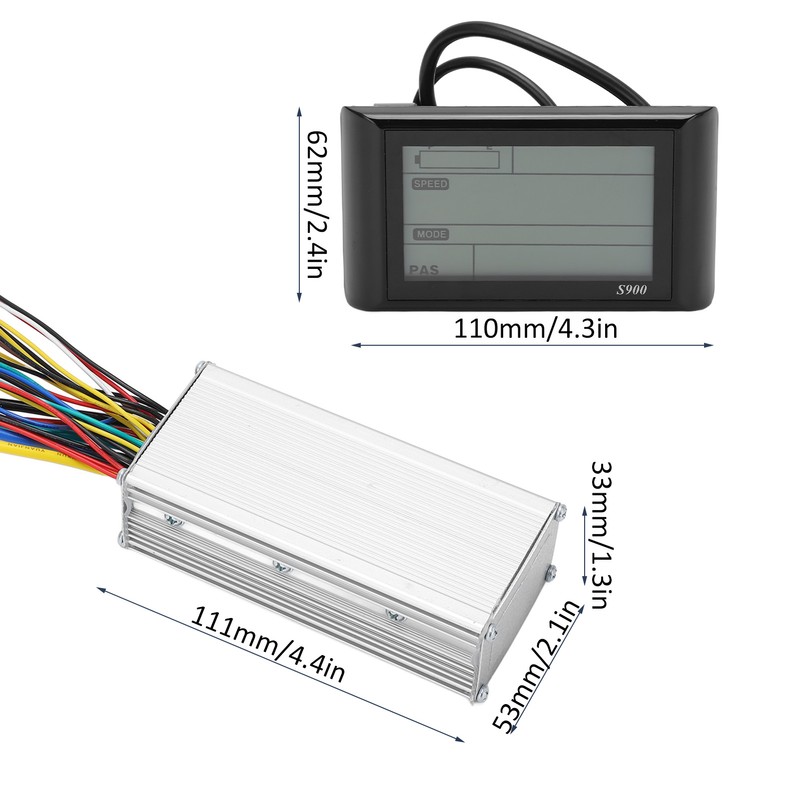 Electric Bike Controller Kit 22A Common Controller 36V 48V with