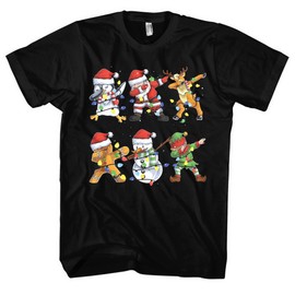 Christmas Dab Men's T-Shirt | Santa Shirt - Xmas Shirt Men - Christmas T-Shirt Men - Dab Christmas, black