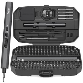 Precision Electric Screwdriver Set,160-in-1 Mini Electric Screwdriver,650mAh Rechargeable Screwdrivers,S2 Magnetic Bit,3 Torque Settings,Repair Tool Kit for Computer Phone Laptop Camera Watch Glasses