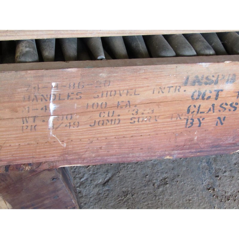 WWII Korea US Military NOS E-tool shovel replacement handle 1949