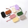 WHHJM Small Silicone Multifunctional Essential Bag Zipper Pouch Portable Travel