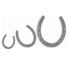 Horseshoe Set of 3 Horse Pony Stickers for Car Sticker