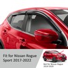 Voron Glass Tape-on Extra Durable Rain Guards for Nissan Rogue