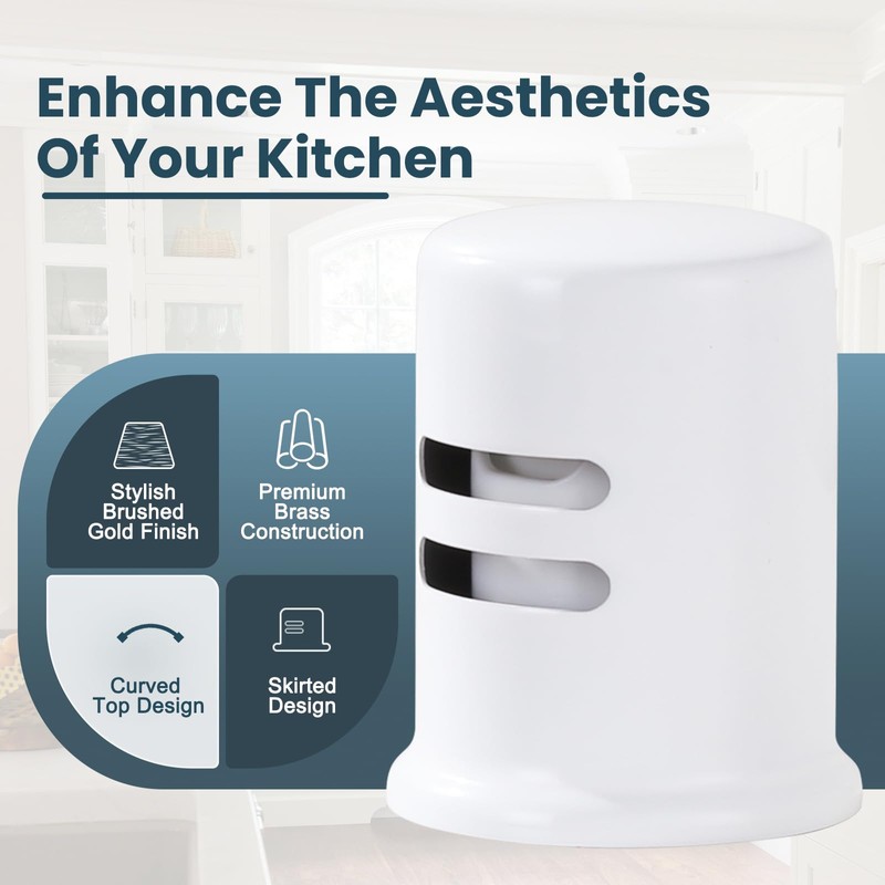 Dishwasher Air Gap Cover, Dishwasher Air Gap Cap for Kitchen