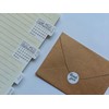 Calendar Stickers Monthly Index Tabs Self- Adhesive Monthly Stickers for