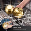 3 Pcs 4.5 In Gold 304 Stainless Steel Bowls Small,