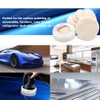 6pcs 7-inch Buffing Pads Car Bonnet Buffing Waxing Pad Kit