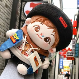 niannyyhouse 5.9 inches (15 cm) Plush, Explorer Set, Hat, Vest, Hoodie, Shorts, Backpack, Loose, Cotton Doll Clothes, Dress Up (5.9 inches (15 cm)