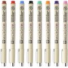 Sakura Micron Pen Set | 01 (.25mm) Micron Pen, 8