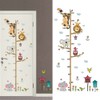 Winomo Cartoon Growth Chart Tree Removable Wall Sticker