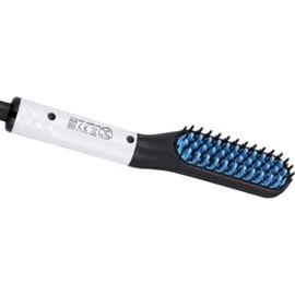 Cepillo Alisador de Barba, Cepillo Alisador de Barba Eléctrico, Duradero y Portátil para el Hogar