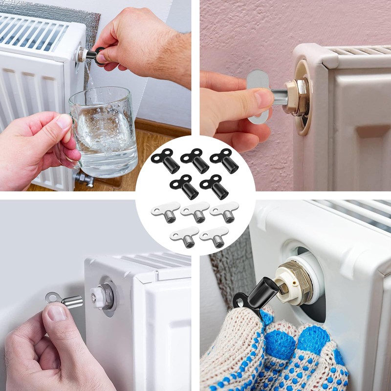 10 x Heating Keys for Bleeding Radiator Bleeding Key Heating