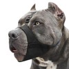 Mayerzon Pitbull Muzzle, Soft Dog Muzzle with Anti-Slip Strap for