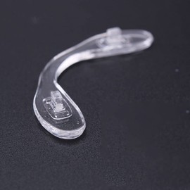 Eyeglasses Nose Bridge Pushin Pieces Push in Soft Silicone Slide in Pads Nosepads for Eye Glasses Sunglasses