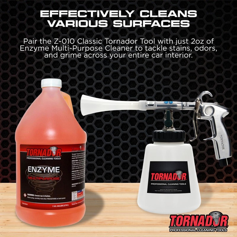 Tornador TC-Enzyme Multi-Purpose Cleaner – 1 Gallon | Enzyme Interior