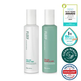 brand Flip Cica-Aloe Ampoule Toner 200ml + Calming All-in-One 200ml / 플리프 시카-알로에 앰플토너 200ml+카밍 올인원 200ml