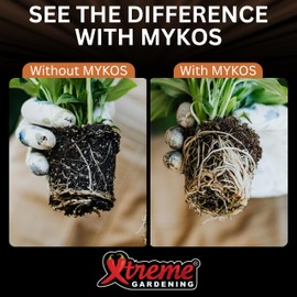 Xtreme Gardening Mykos 1 lb – Mycorrhizal Fungi Root Stimulator for Plants – Organic Root Booster for Stronger Roots, Bigger Growth & Higher Yields – Mycorrhizae for Vegetables, Flowers & Trees
