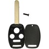 KeylessOption Just the Case Keyless Entry Remote Head Key Combo
