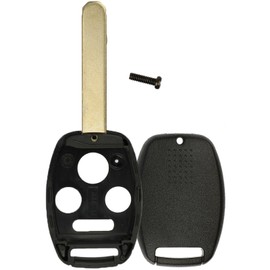 KeylessOption Just the Case Keyless Entry Remote Head Key Combo Fob Shell