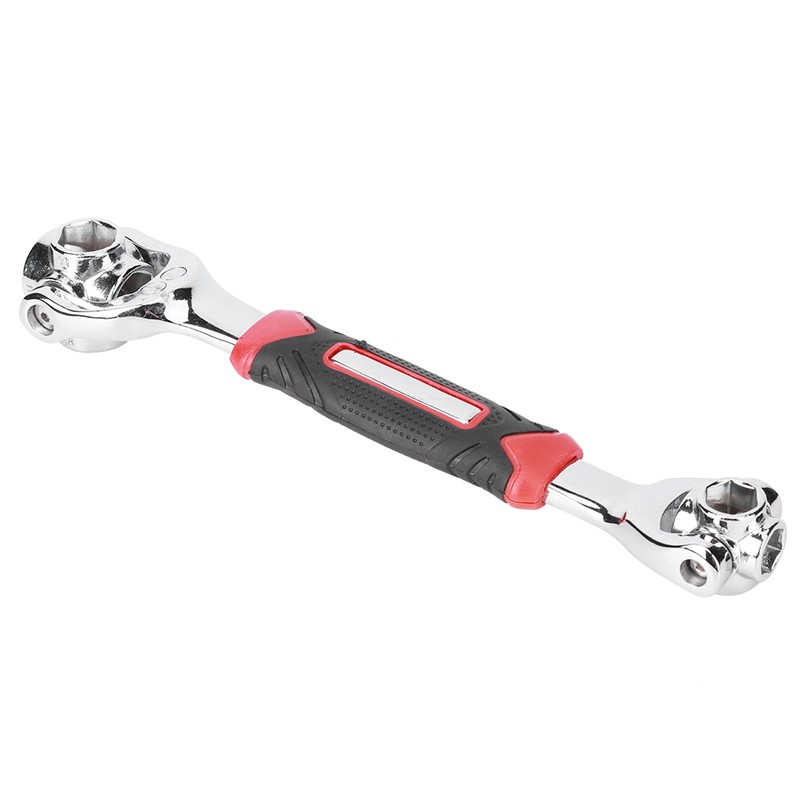 8‑in‑1 Socket Wrench Rotatable Double‑Ended High‑Carbon Steel Magnet Repair Hand