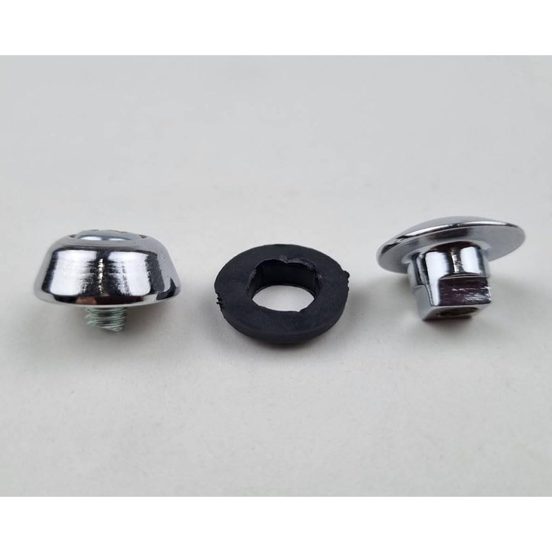 Replacement Rear Window Latch Bolt Nut Screw Black Cab Glass