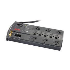 P11VT3 Performance SurgeArrest 11-Outlet with Phone (Splitter) and Coax Protection, 120V, 8' Cord, Black