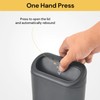 EZONEDEAL Car Trash Can with Lid, Portable Hanging Mini Car