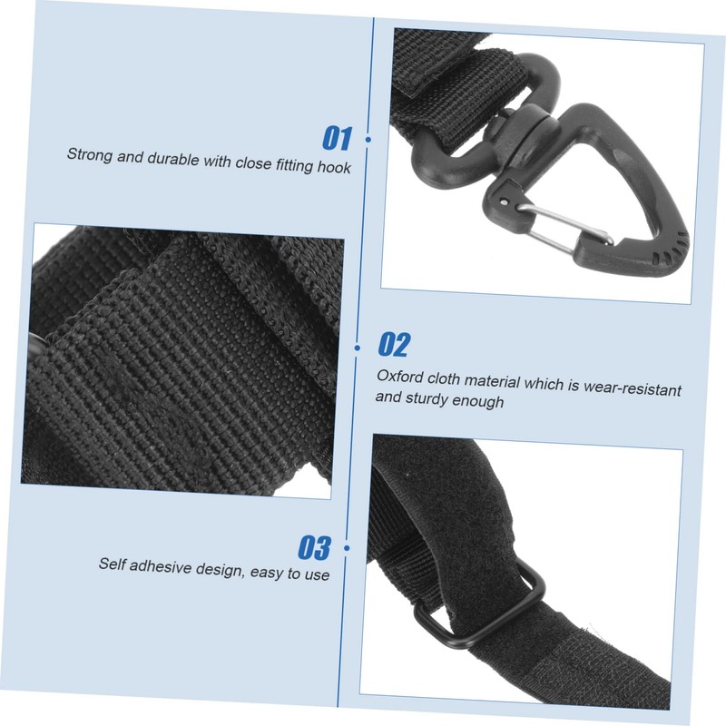 SUPVOX 2Pcs Multi Function Outdoor Glove Holder Straps Lightweight and