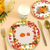 40pcs Thanksgiving Party Supplies ，2023 Fall party Plates and Napkins