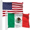 UD_G128 Combo Pack: American USA Flag 2x3 & Mexico Mexican