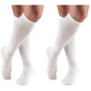 Truform Men's 15-20 mmHg Knee High Cushioned Athletic Support Compression