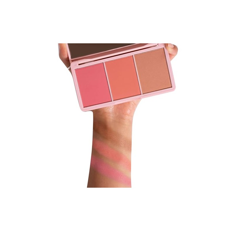 Kimchi Chic, Paleta de Rubores, Cheeky 3Some Blush - Bonita